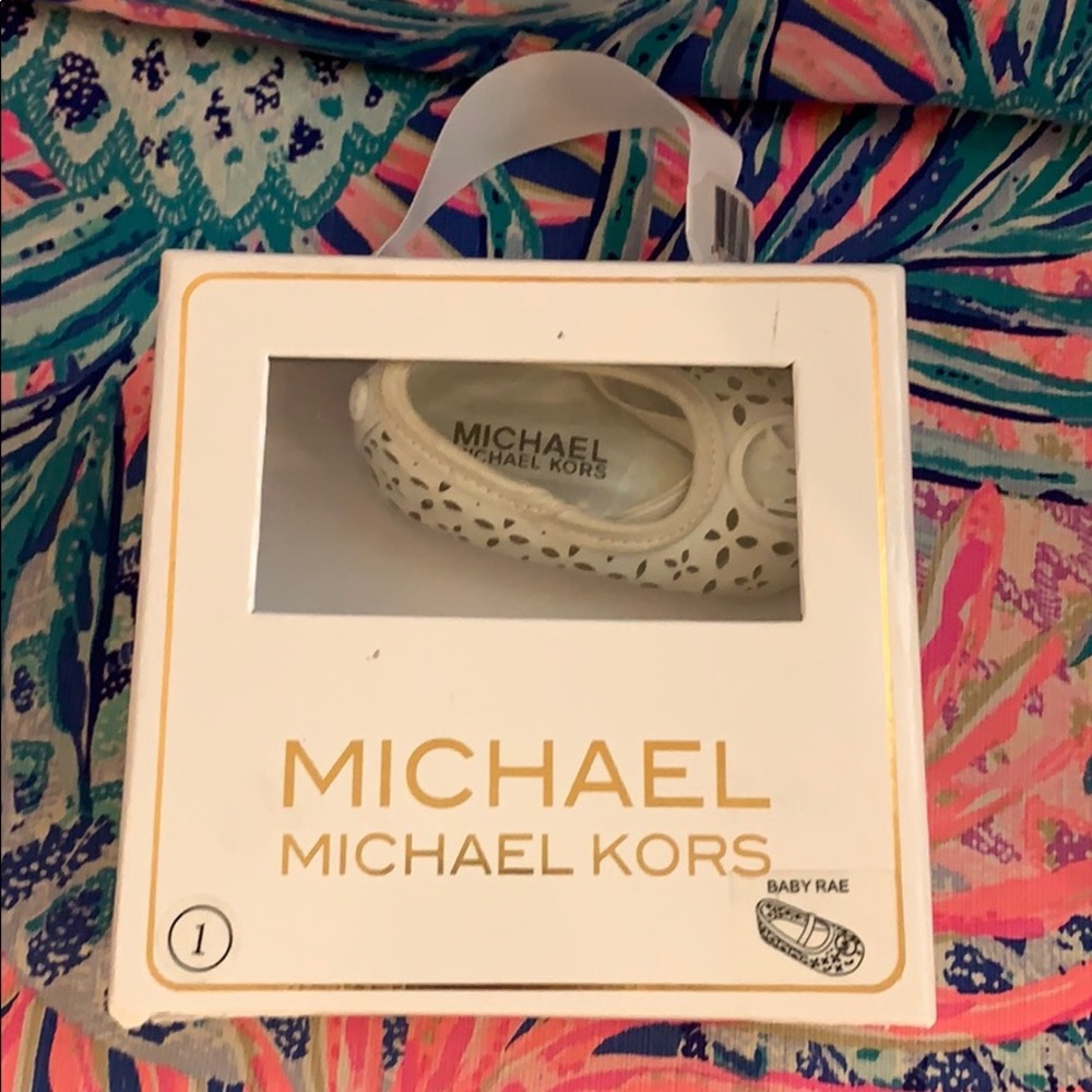 Like New Baby Girls Michael Kors Shoes